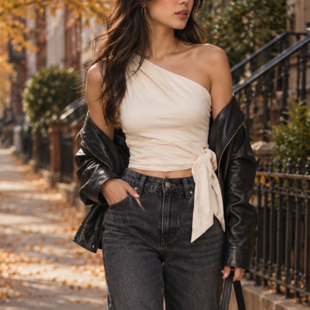 Free People One-Shoulder Top